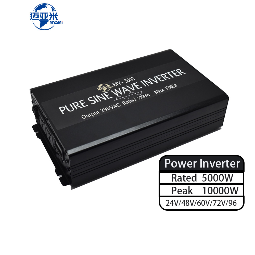 Pure Sine Wave Inverter 5000W 48V 220V - MYAMi 차량용 순수 사인파 인버터, 24V,